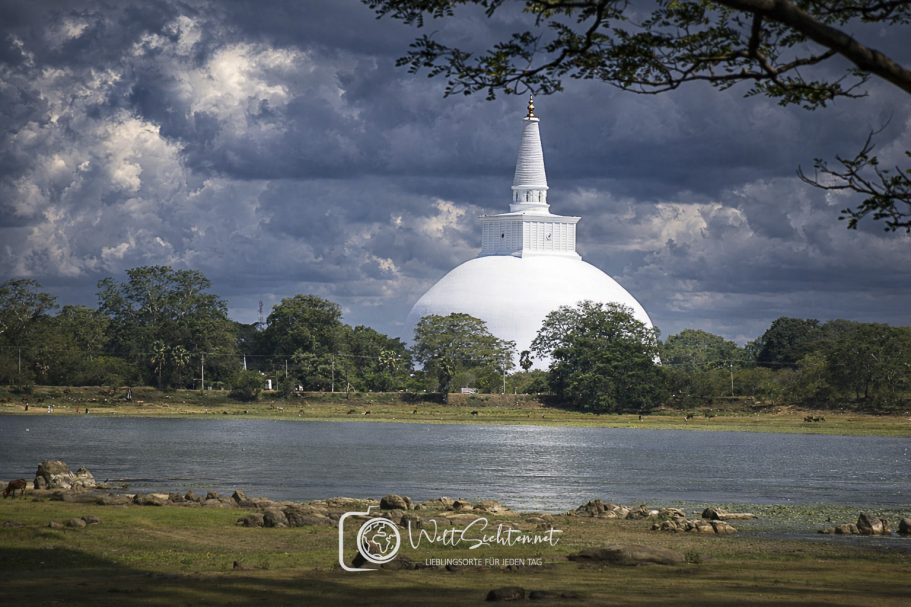 Stupa in der historischen Königsstadt Anuradhapura