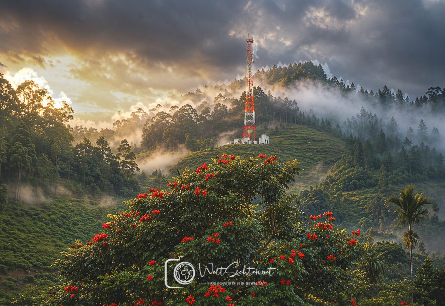 Beeindruckende Berglandschaft  in Sri Lanka